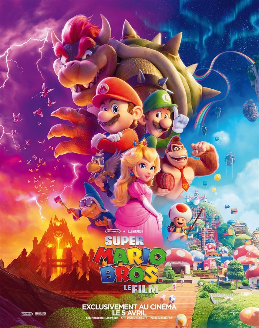 Affiche du film Super Mario Bros. le film